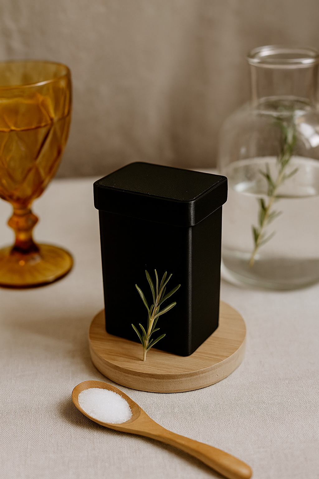 Boîte de rangement (sel , sucre ...)