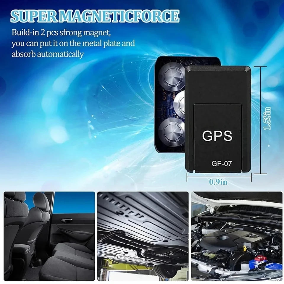 Micro traceur GPS magnétique, suivi antivol en temps réel pour véhicule et moto, mini GPS de positionnement anti-perte.