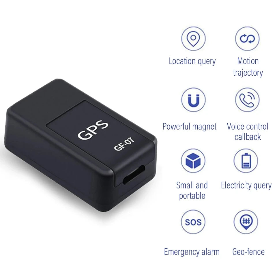 Micro traceur GPS magnétique, suivi antivol en temps réel pour véhicule et moto, mini GPS de positionnement anti-perte.