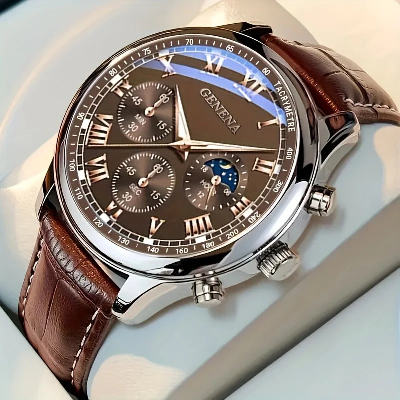 Montre Homme GENEVA – Élégance & Fonctionnalité