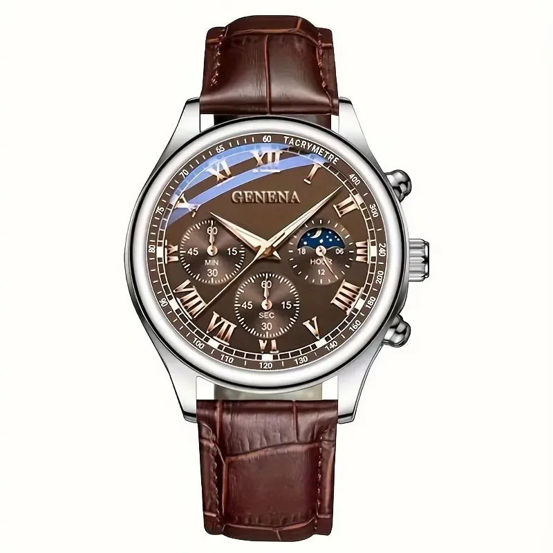 Montre Homme GENEVA – Élégance & Fonctionnalité