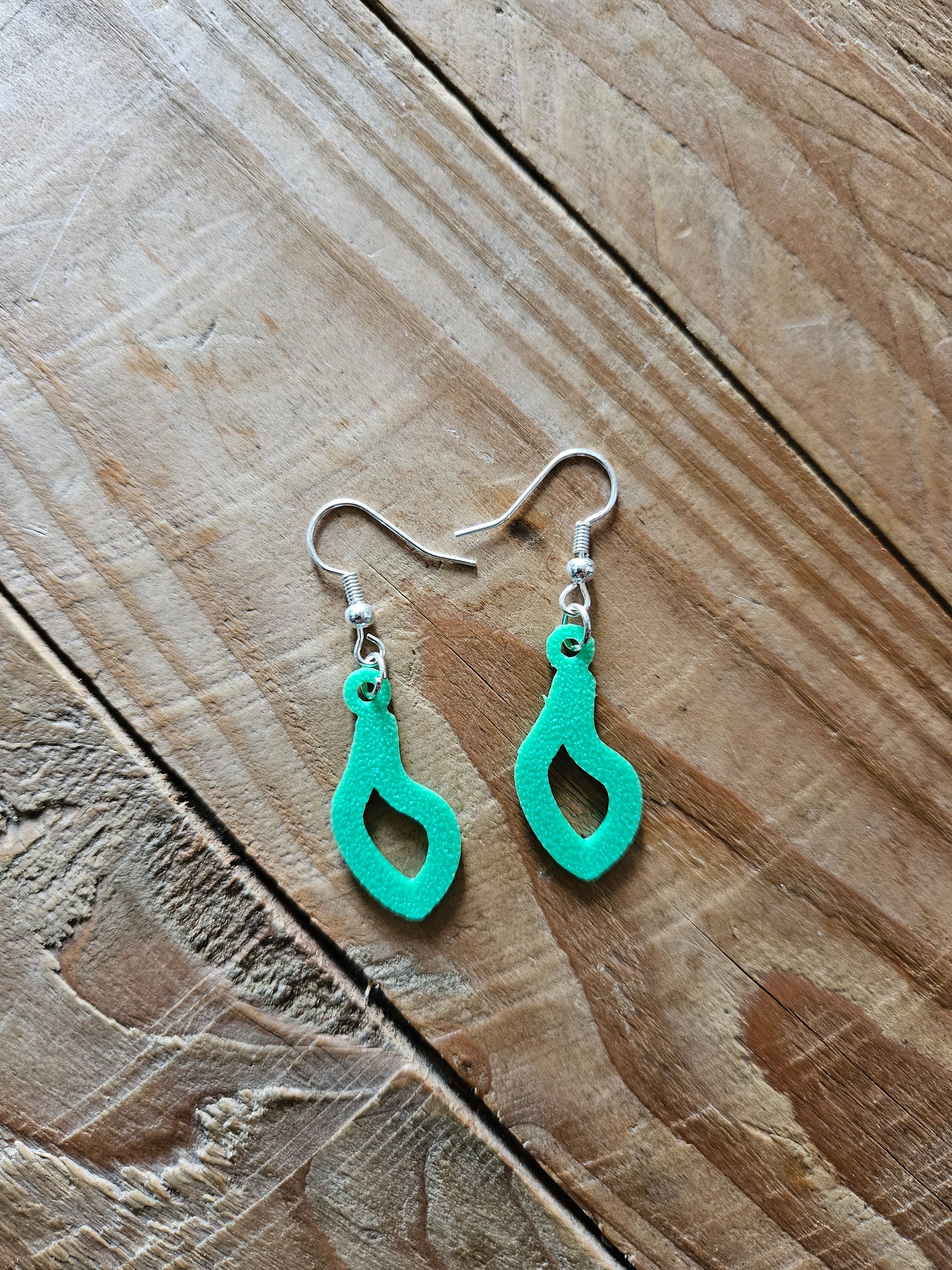 Boucle d'oreille goutte d'eau