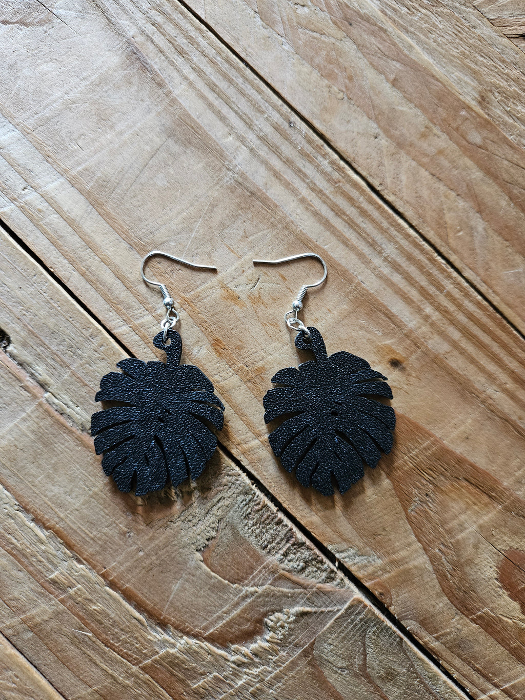 Boucles d'oreilles Monstera