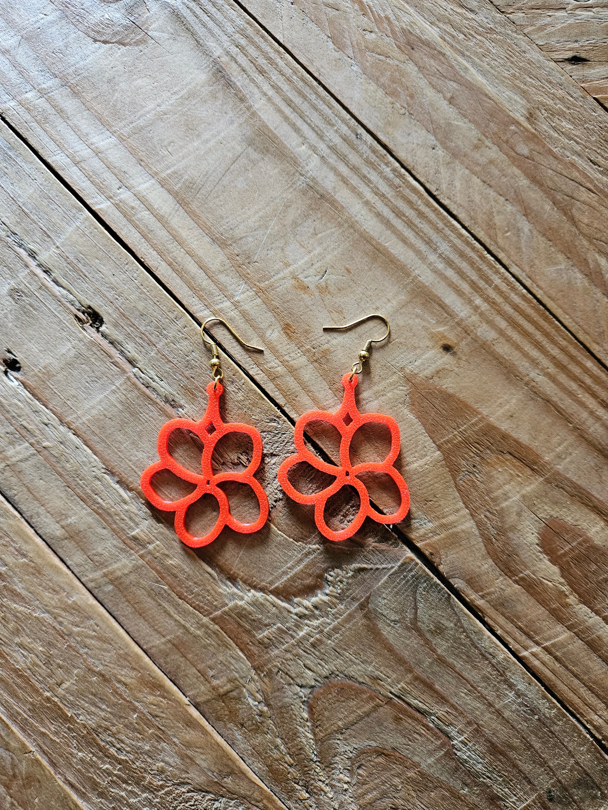 Boucle d'oreille Frangipanier