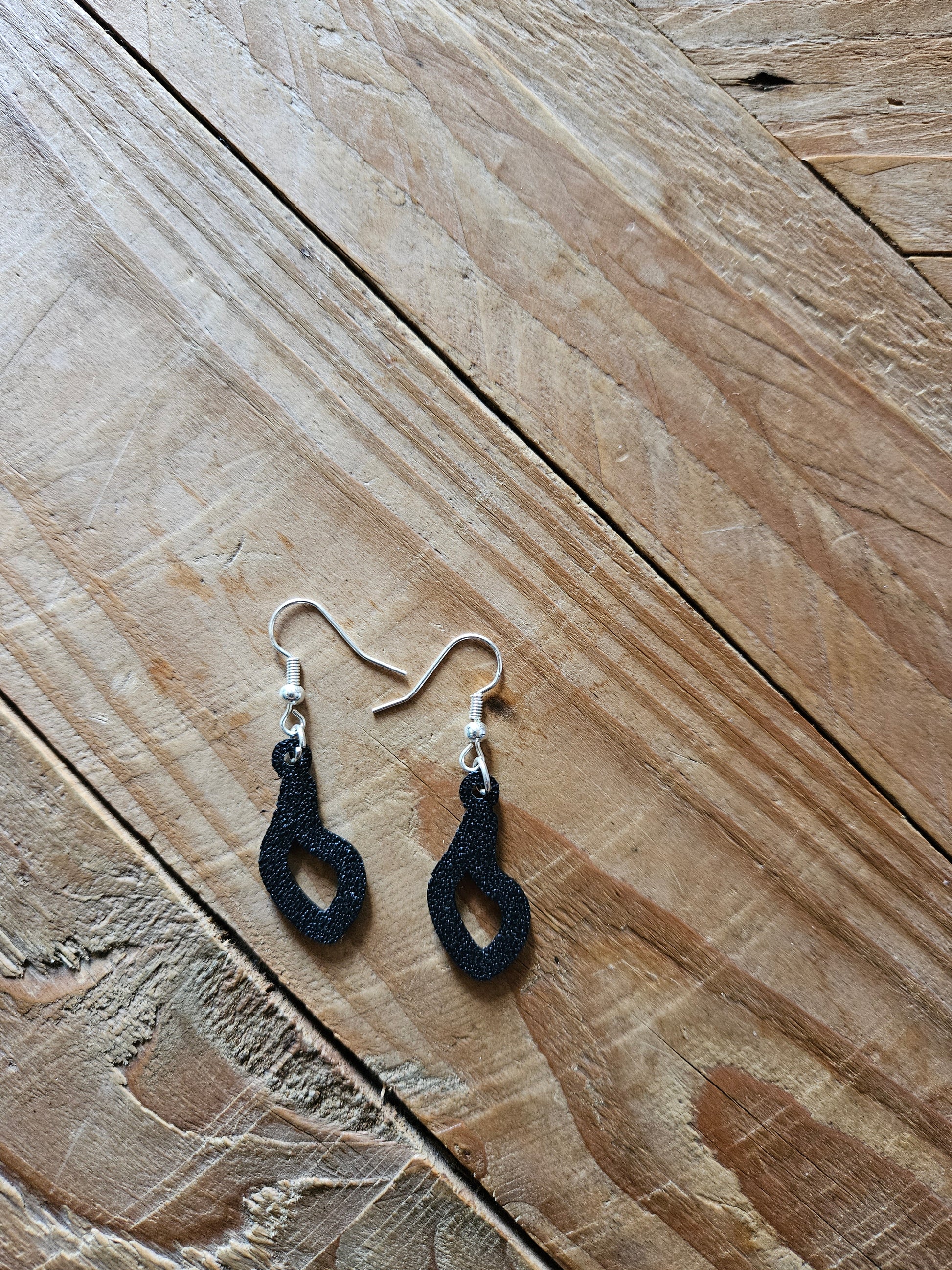 Boucle d'oreille goutte d'eau
