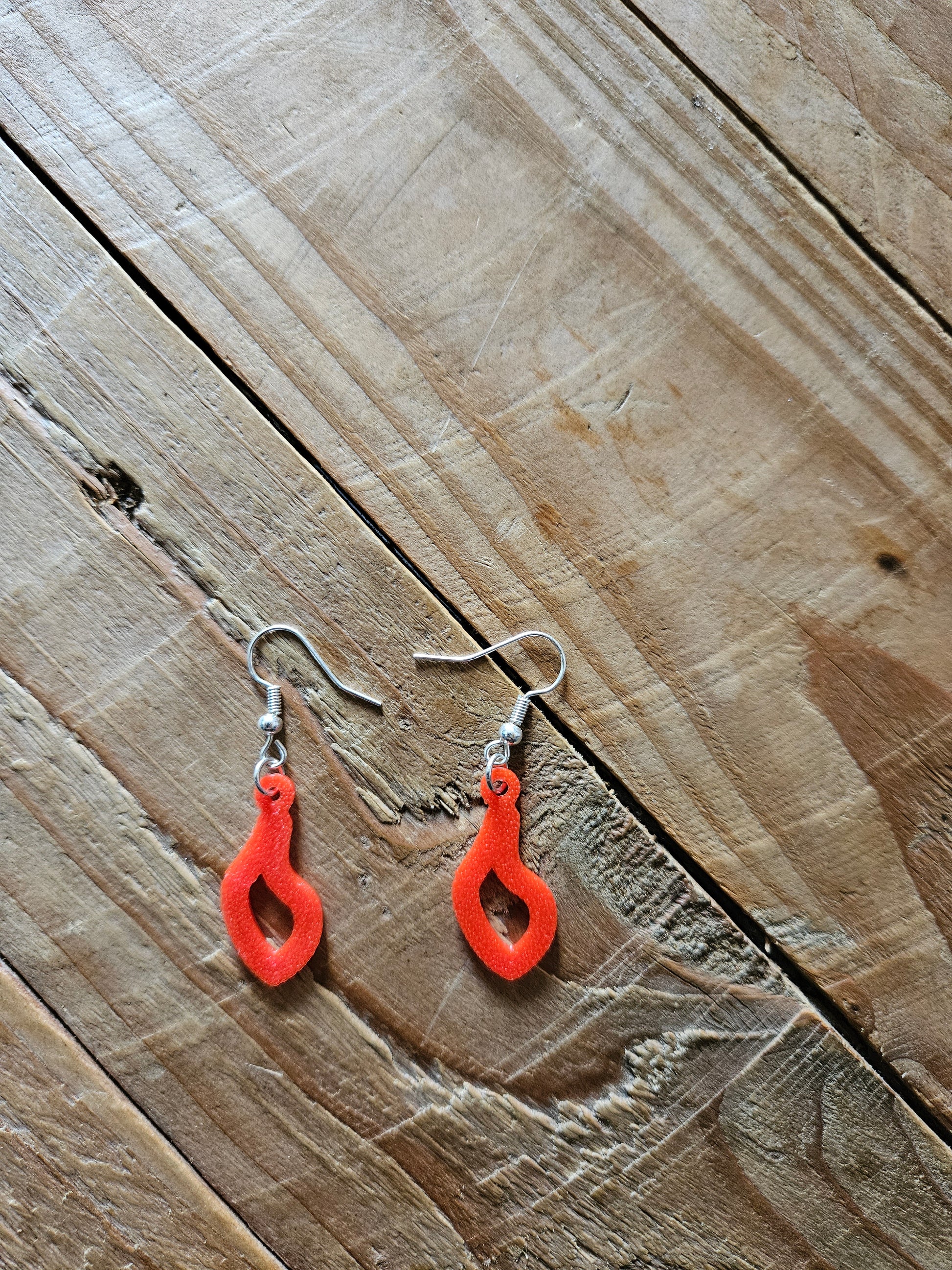 Boucle d'oreille goutte d'eau