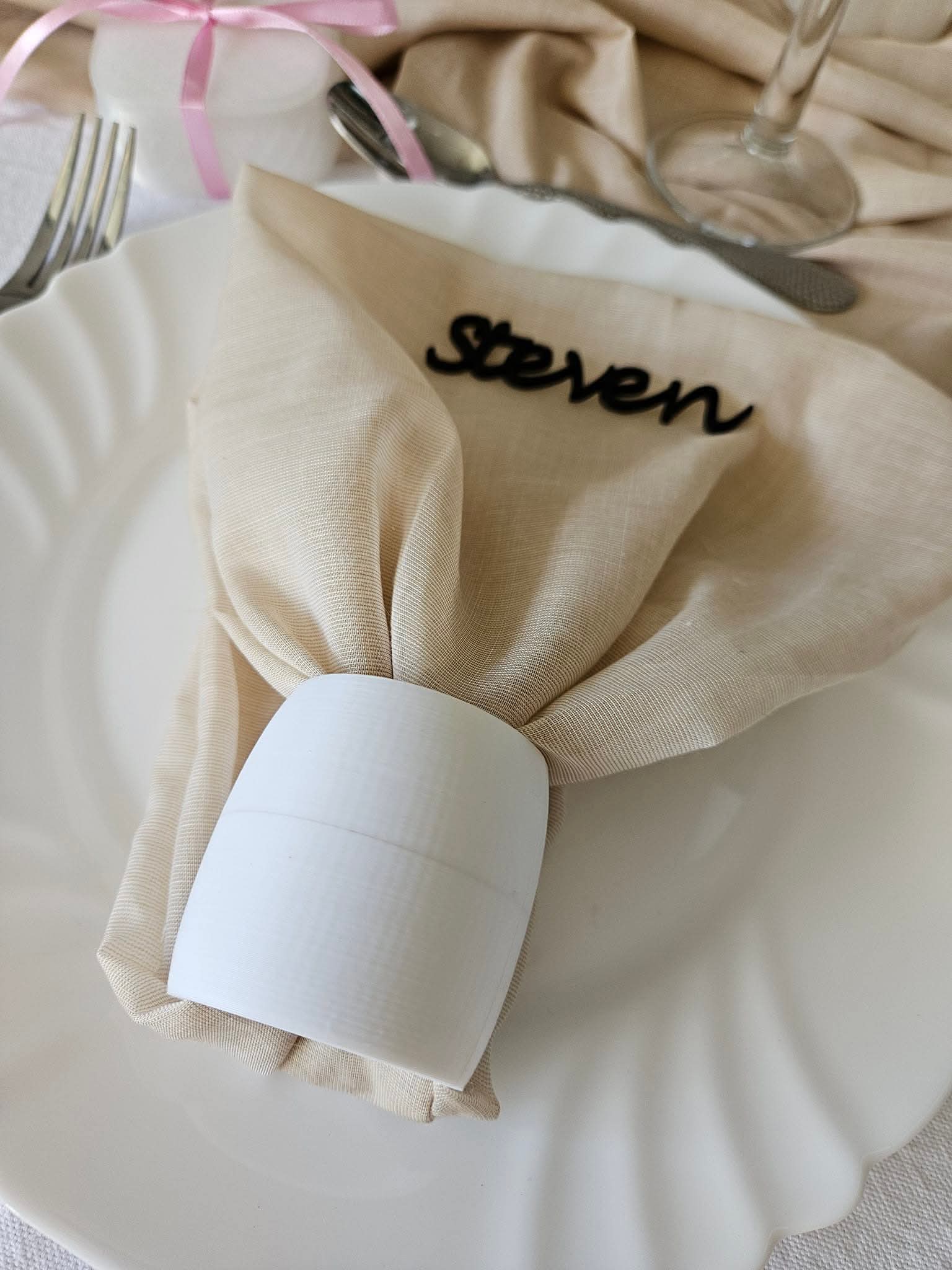 Rond de serviette chic