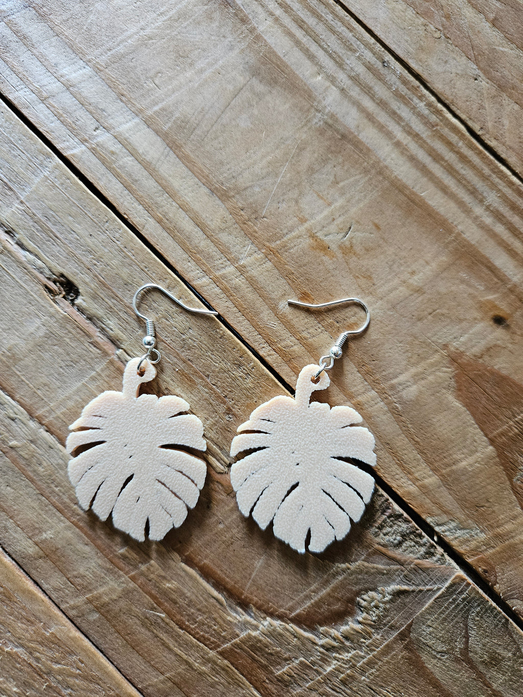 Boucles d'oreilles Monstera
